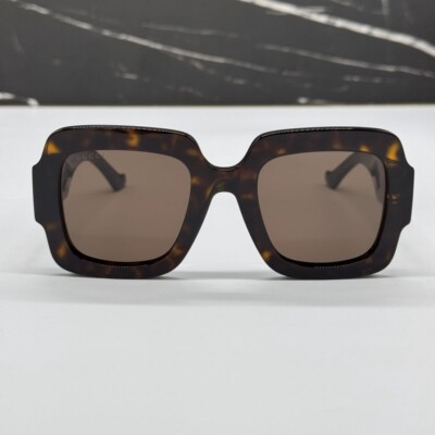 NEW GG1547S 002 GUCCI HAVANA WOMEN GUCCI SUNGLASSES | eBay
