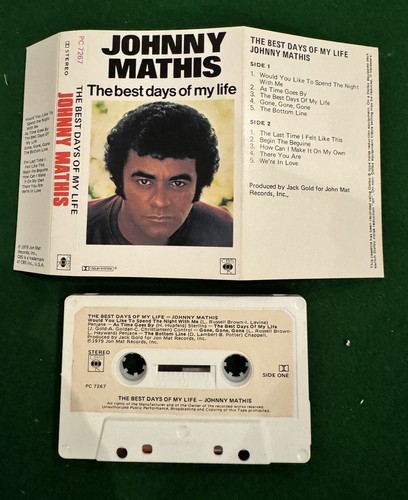 Johnny Mathis The Best Days Of My Life Cassette Nos