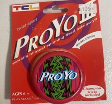 Vintage Playmaxx Proyo 3 III NOS Yo-yo Original Pink Fixed Axel Special Edition