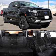 For Ford Ranger Xlt Pickup Car Seat Covers 5 Seats Full Set Front Rear Cushion