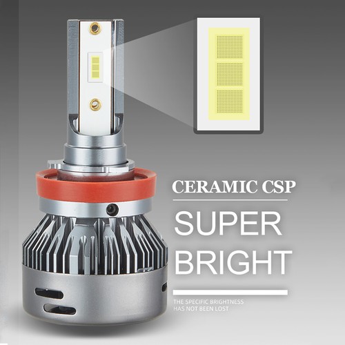 2x HB4 9006 9012 LED Fog Light Headlight Bulb Conversion Kit CSP 3570 Lime Green - Picture 12 of 12