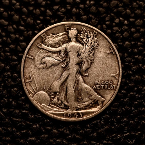 (ITM-6626) 1943-S Walking Liberty Half ~ Fine (F) Cndtn ~ COMBINED SHIPPING!