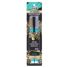 Fashion Markers 33613 Mrkt Multi Opaque 2Pk Metallic As Detailed