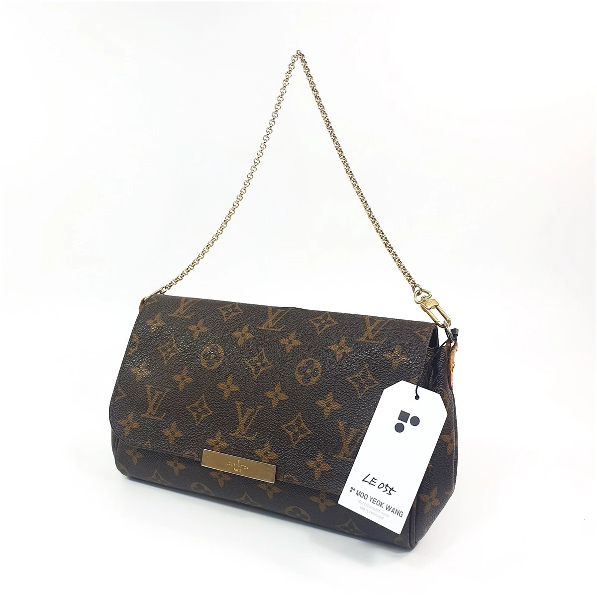 Authentic Louis Vuitton Favorite MM Monogram M40718 Without 