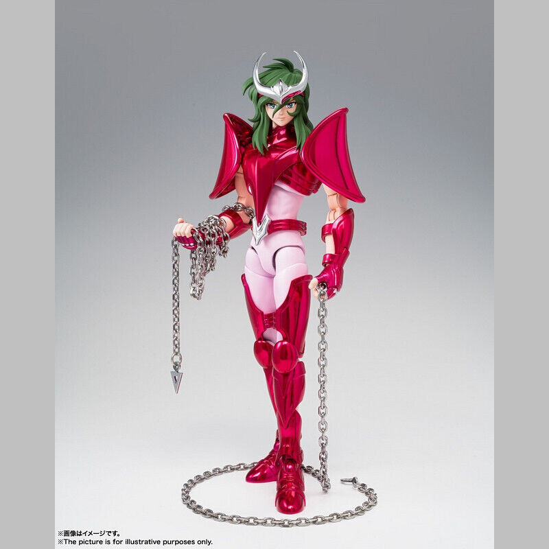 Shun d'Andromède V3 Myth Cloth EX avec armure en métal amovible