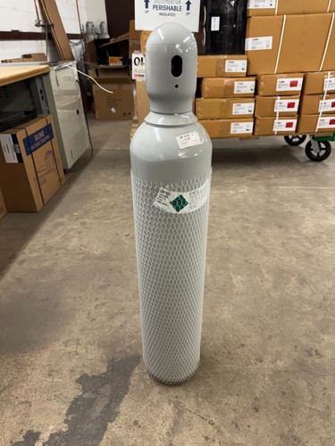 Empty 80 CF Welding Cylinder Tank Full 75% Argon 25% CO2 Welding Gas ...