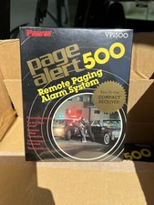 Pentron Page Alert 500 Remote Paging System VP1500 Vintage Car Alarm Truck Cool