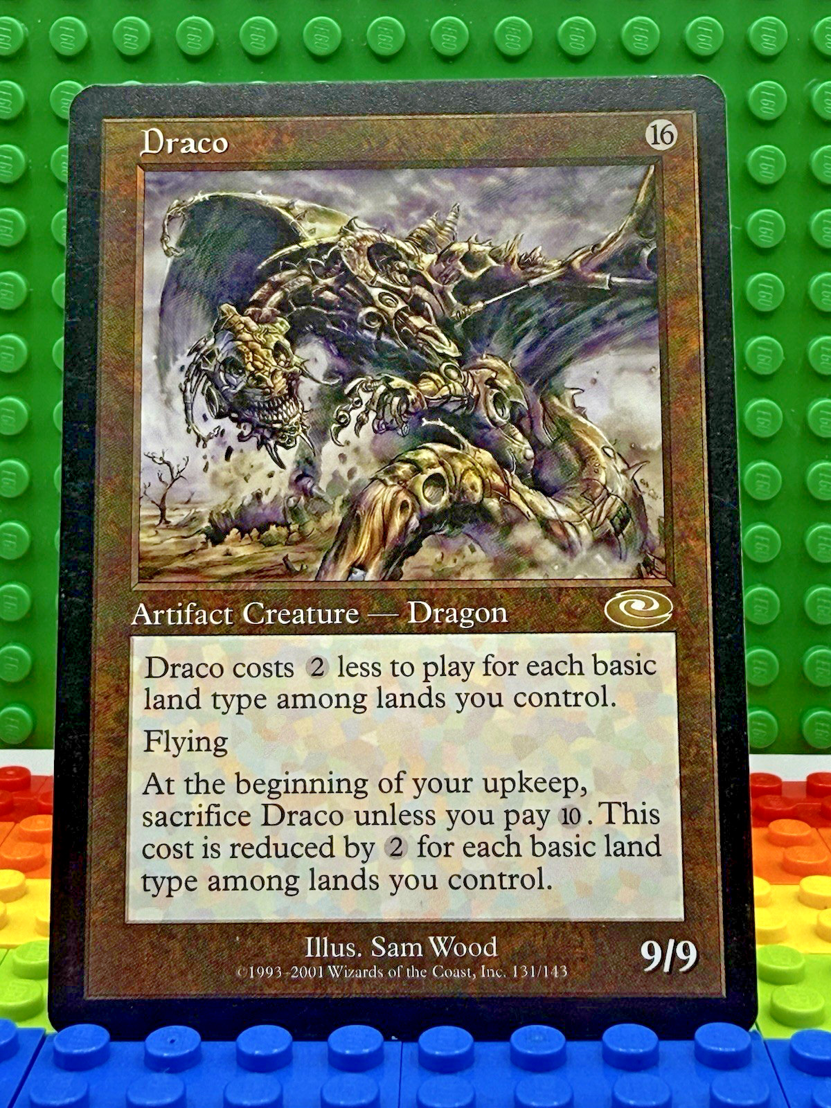 🐉 1x Draco #131 - Planeshift (PLS) - LP/EX Lightly Played - VINTAGE MTG RARE
