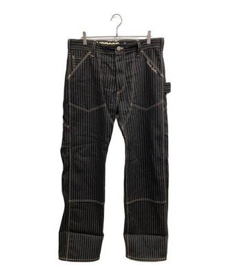 VANSON                    Double-knee painter pants black