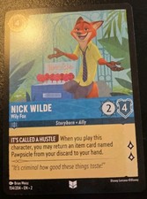 Nick Wilde - Wily Fox 154/204 Uncommon Rise Of The Floodborn Disney Lorcana TCG
