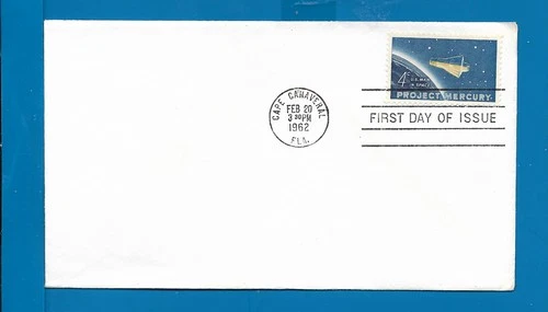 Scott 1193 Project Mercury February 20, 1962 FDC Lot3