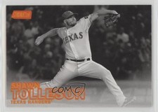2016 Topps Stadium Club Black & White Orange Foil Shawn Tolleson #138 0ac