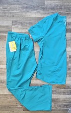     Epic Scrub/ Cherokee Uniform Confort Stretch Set Size LP/XL Color Teal    