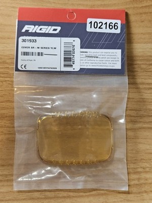 Rigid Industries SR-M Series Poly-Carbonate Plastic Amber Cover Yellow (301933)