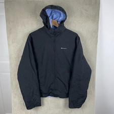 Women's Champion Reversable Fleece/Jacket Full Zip Size L Large Hooded Retro