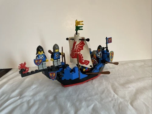 LEGO Castle Sea Serpent 6057 99.9% Complete, Vintage Rare, with instructions