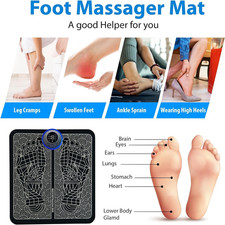 EMS Foot Massager Leg Reshaping Electric Deep Kneading Muscle Pain Relax Machine