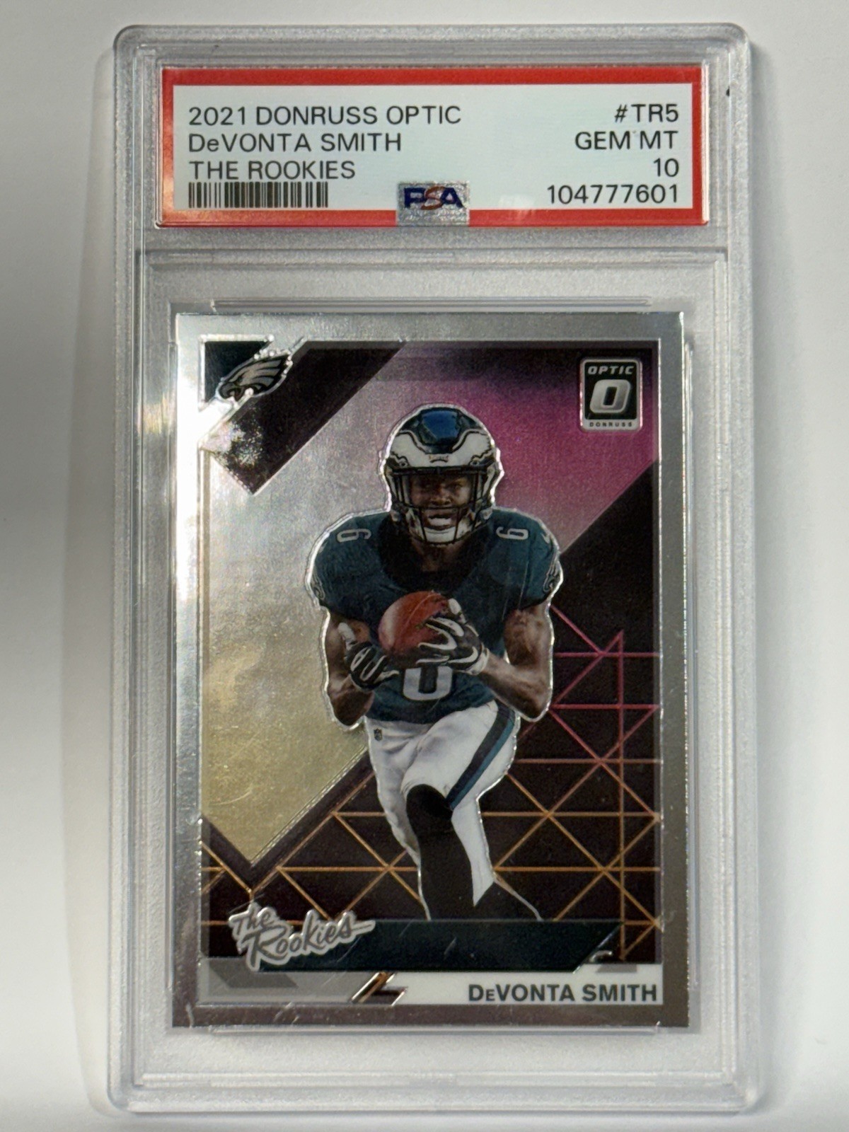 2021 Panini Donruss Optic - The Rookies Devonta Smith #TR-5 (RC)