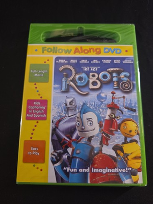 #ad Robots Follow Along DVD SEALED Kids Movie Animation Family Fun Adventure $7.99
