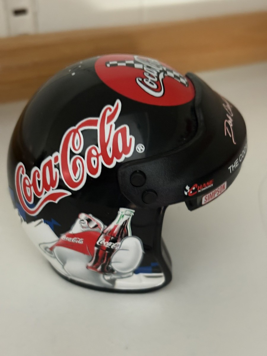 1998 Dale Earnhardt JR #1 Coca Cola NASCAR Mini Helmet Limited