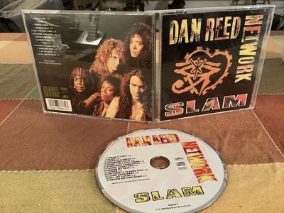 Slam by Dan Reed Network Used CD 1989 Mercury Hard Rock Free USA Shipping