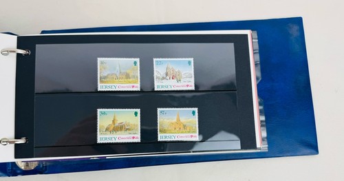 Jersey Channel Islands x 2 Presentation Stamp Book Albums - Picture 11 of 17