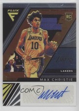 2022-23 Panini Flux Rookie Signatures Max Christie Rookie Auto RC