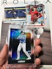 MINT 2025 TOPPS CHROME UPDATE MATT SHAW NIGHT TERRORS RC BLACK /10 CUBS +COMPS