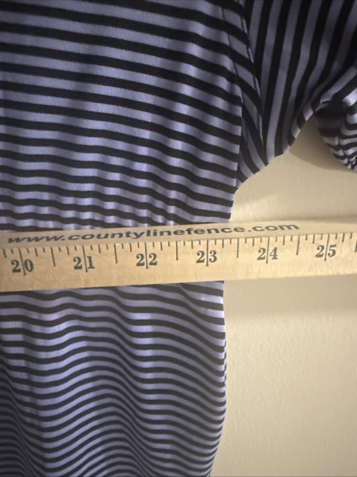 Cutter & Buck CB Drytec Polo Men’s Size XL Black Purple Stripes Mositure Wicking