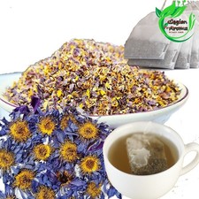 Sachets de thé bio fleur de lotus bleu Nymphaea Caerulea tisane sans caféine