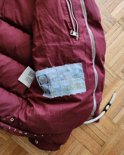 Moncler Lioran Down Jacket Puffer Coat 4 Genuine Maya Burgundy XL *SHIPS TODAY image 4