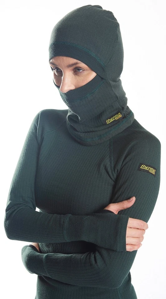 Thermo Function Balaclava for the seat "TS 400" balaclava warm olive green New - Image 4 of 4