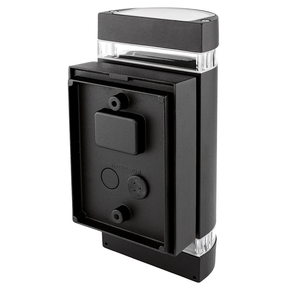 Wandlampe up&down Außen-Wandleuchte Alu, schwarz, 2 x GU10 5W neutralweiß - Bild 2 von 4