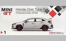 1/64 TSM Model Mini GT Honda Civic Type R RHD Championship White MGT00001-R