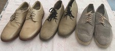 Rockport Clarks Sonoma Mens Beige Leather Der...