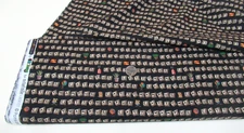 Michael Miller quilt-craft fabric CATTYWAMPUS black 2 yds (ddc-12481) Coffeeness