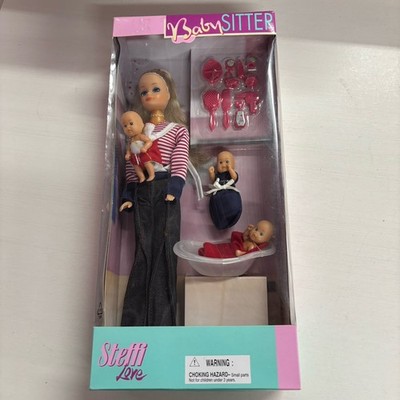 Simba Steffi Love Babysitter Doll Set, 11-in H, Multi - Includes Two Baby Dolls