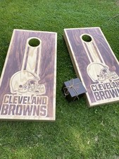 Cleveland Browns Cornhole Boards