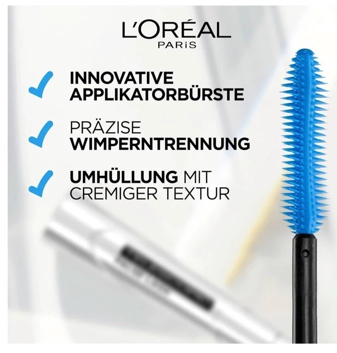 Loreal L’oreal Mascara Telescopic Magnetic Black 9ml & Neu - Bild 4 von 4
