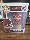 THE FLASH "FASTEST MAN ALIVE" TELEVISION FUNKO POP #213 WITH PROTECTIVE COVER