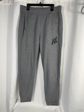 Armani Exchange Pants Mens Joggers Pocket Logo Casual Gray Size M