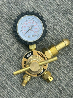 NRP NEN-450F Nitrogen Regulator 450 PSI CGA-580 HVAC - 097735