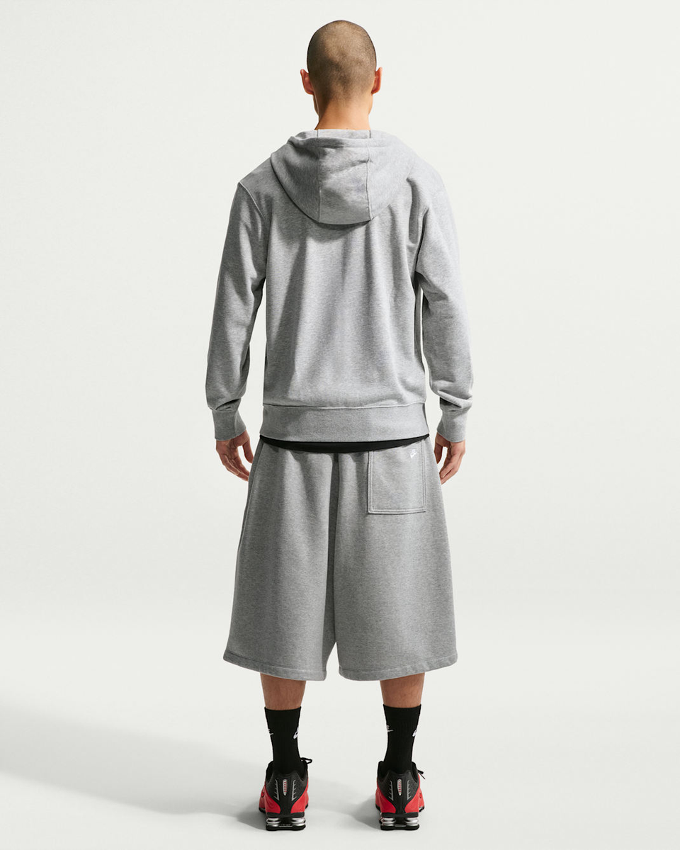 Nike French Terry Full-Zip Hoodie Gray IF0726-063 Japan size | eBay
