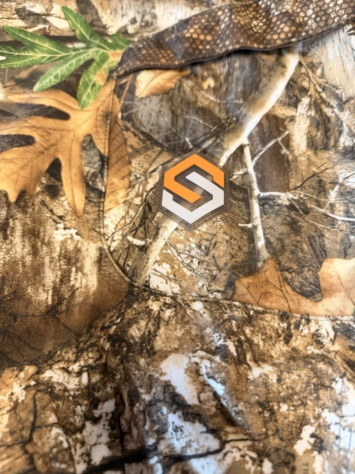 NEW ScentLok Realtree Edge CamoHunting Bibs XL Mens CarbonAlloyScent Control NWT - Image 2 of 4