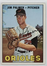 1967 Topps Jim Palmer #475 HOF 19n6
