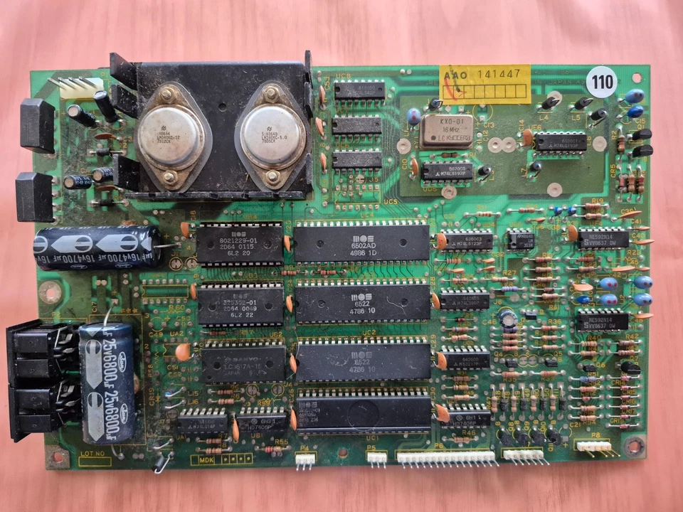 ✅ Motherboard / Platine 250442 Diskettenlaufwerk Commodore 1541 ⭐ C64 / C128 ⚡