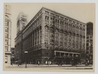 1910s Chicago Auditorium Building From Michigan Avenue Taxis Out Front Photo — photo 1