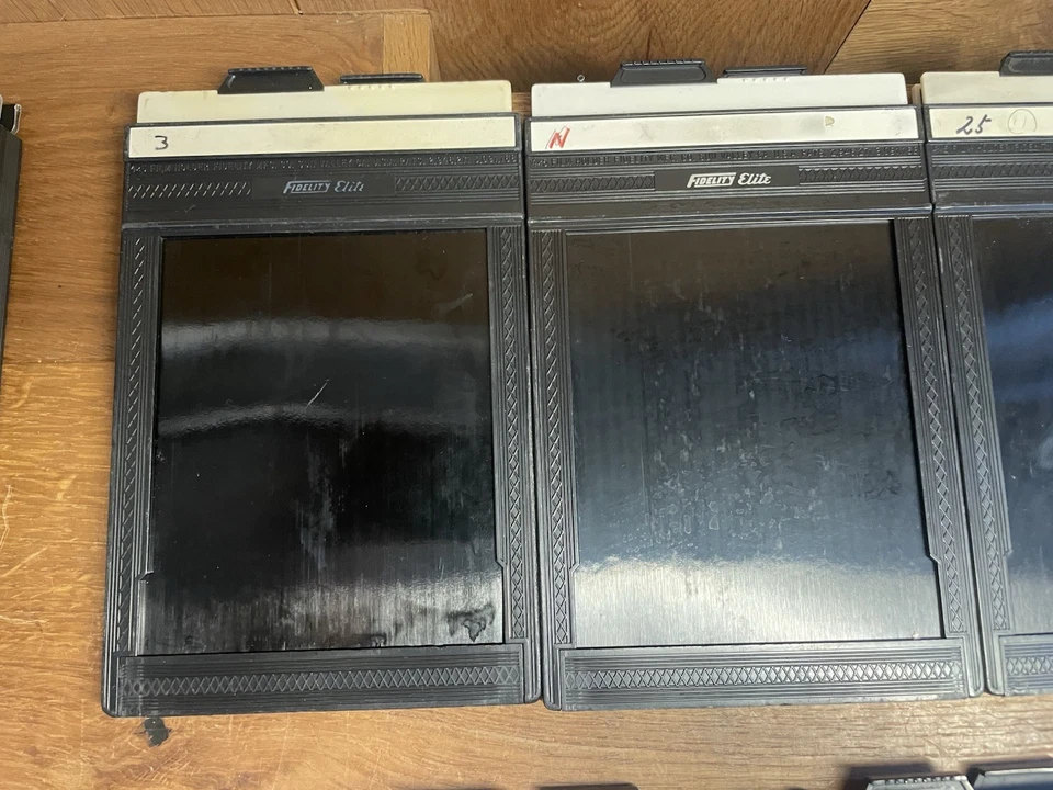 *Exc+5* Lot of 7 Fidelity Elite & Lot of 2 Lisco Regal 4x5 Cut Film Holder / JPN - Image 4 of 4