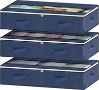 Unterbettkommode 90L Unterbett Aufbewahrungsbox Mit Deckel - Faltbare Bettdecken