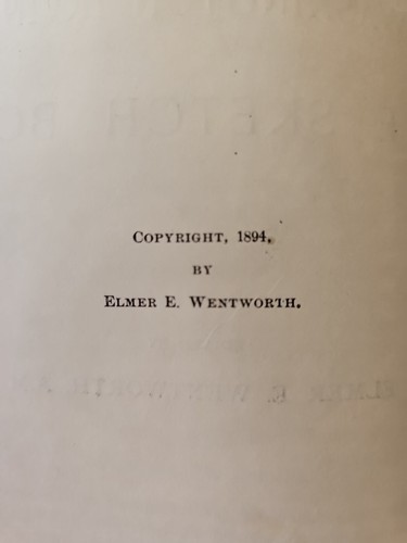The Sketch Book Washington Irving Antique 1894 Vintage Hardcover Book - Picture 10 of 18